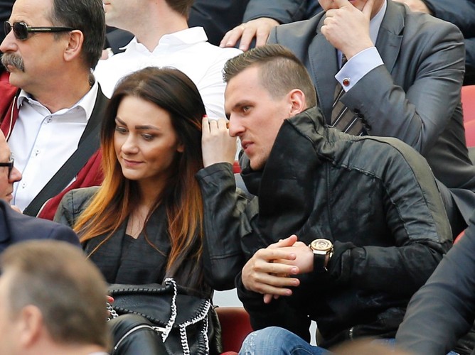 Jessica Ziółek i Arkadiusz Milik