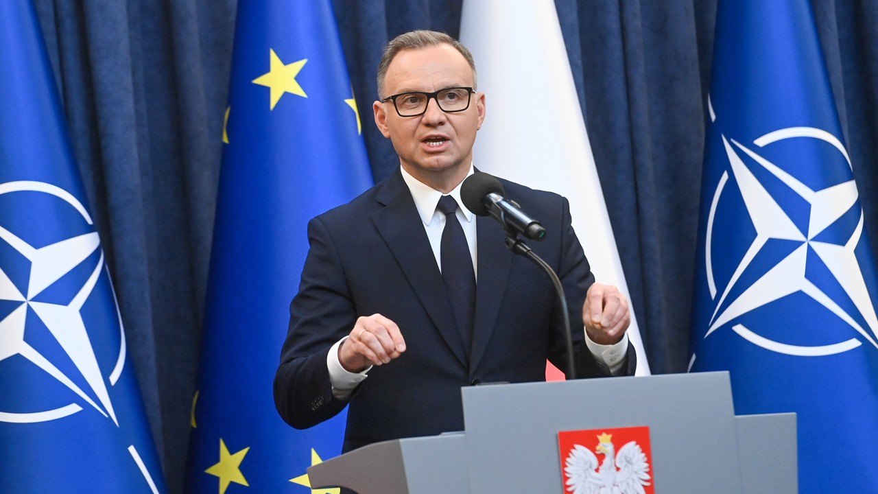 Andrzej Duda przed szczytem NATO. 
