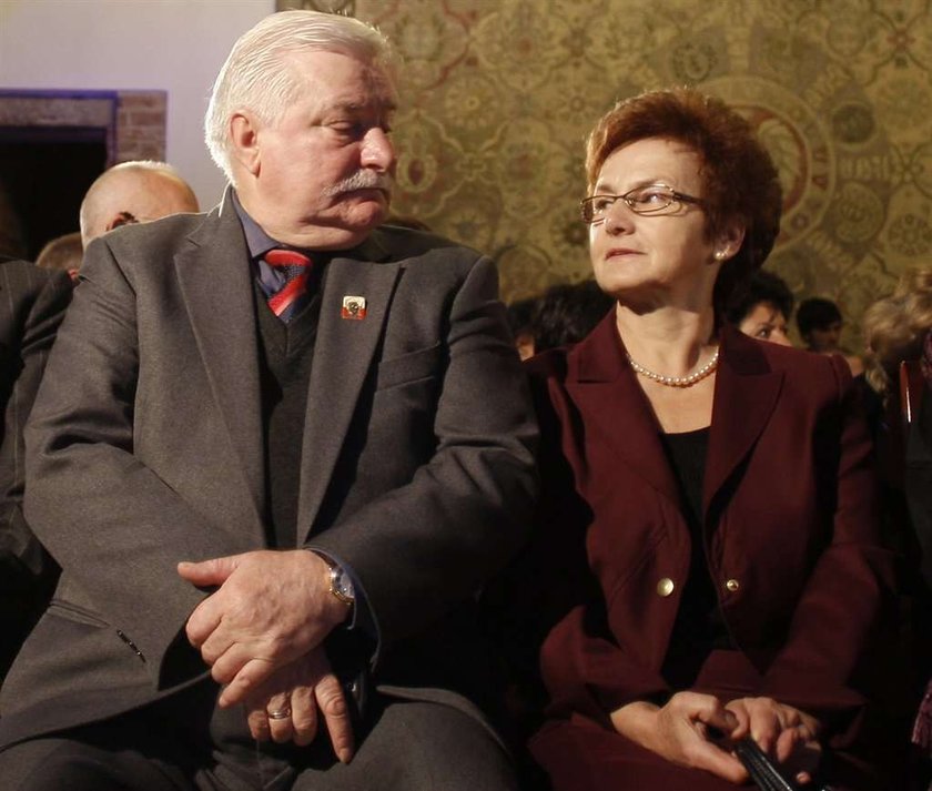 Wałęsa do Olejnik: Kocham moją żonę