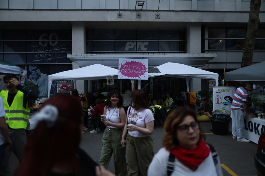 rts studenti protest blokada