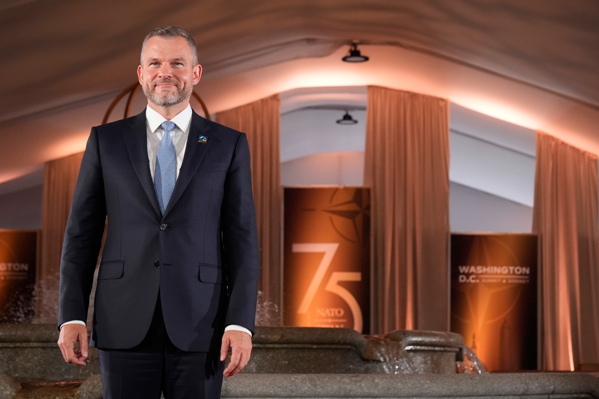 Slovenský prezident Peter Pellegrini v Spojených štátoch.
