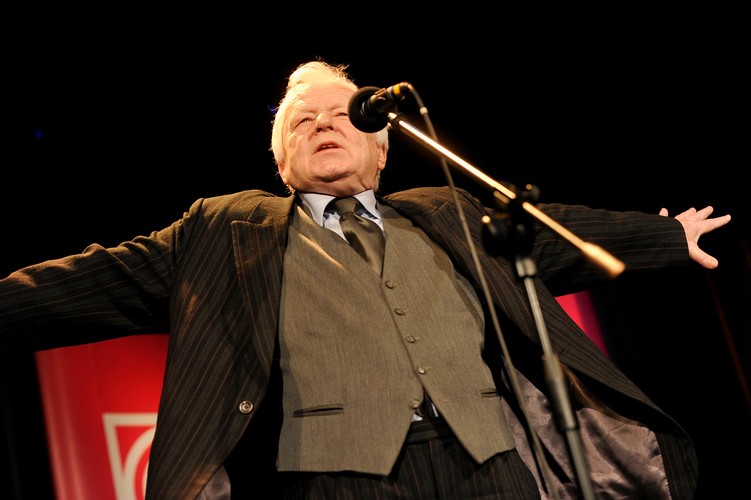 Marian Opania na benefisie Jana Englerta