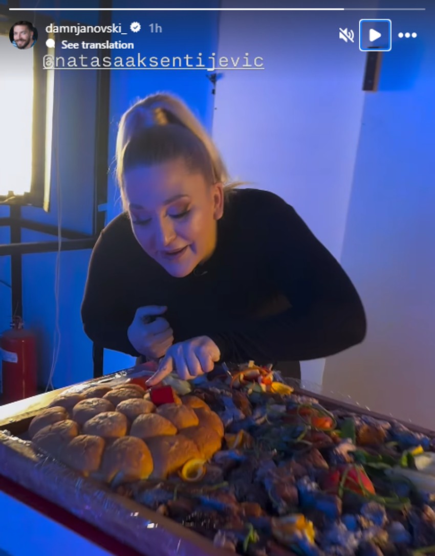 Nataša Aksentijević slavi rođendan