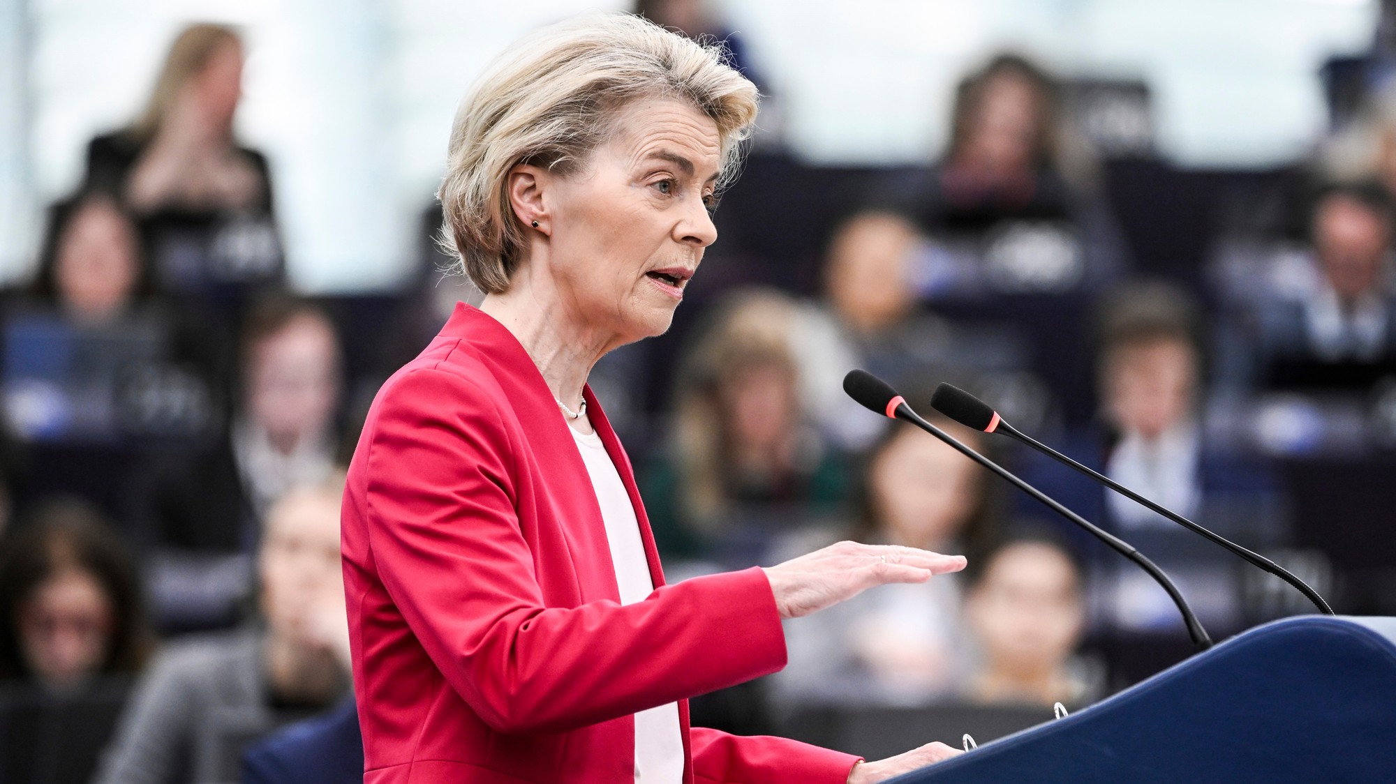 Predsedníčka Európskej komisie Ursula von der Leyenová.