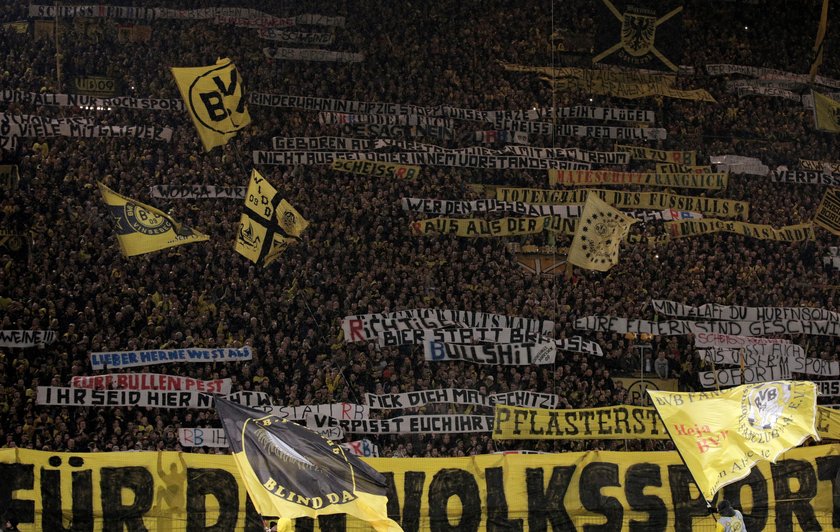 Kibice Borussii Dortmund zaatakowali fanów RB Lipsk