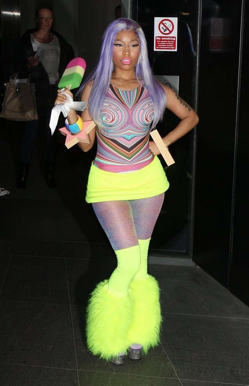 Nicki Minaj na zielono