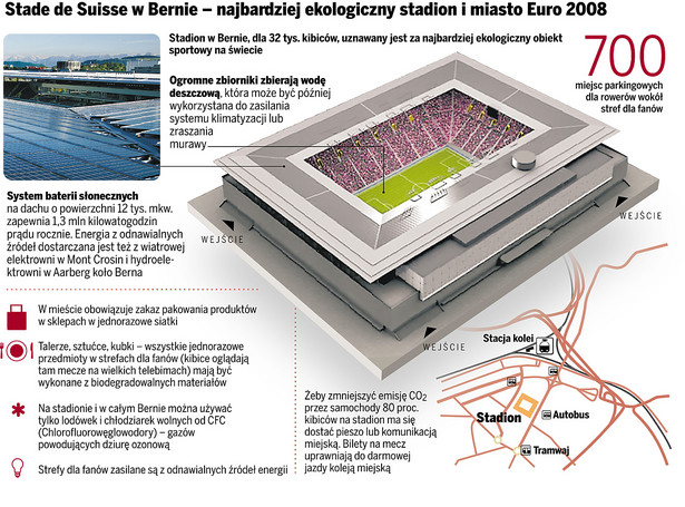 Kibice Euro 2008 będą zieloni