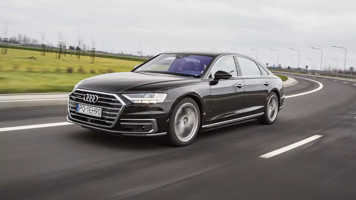 Audi A8 L 55 TFSI quattro - dotyk luksusu