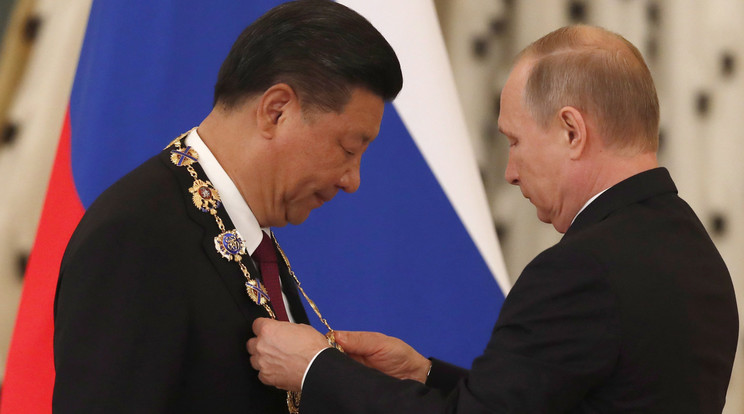 A legmagasabb kormánykitüntetést adományozta Vlagyimir Putyin /Fotó:MTI