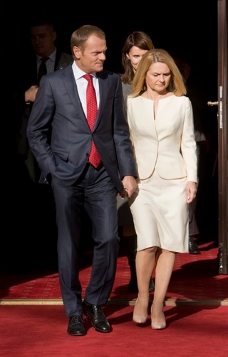 Małgorzata i Donald Tuskowie