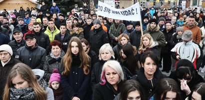 "Wyższe kary dla morderców"! – protest w Nowym Targu