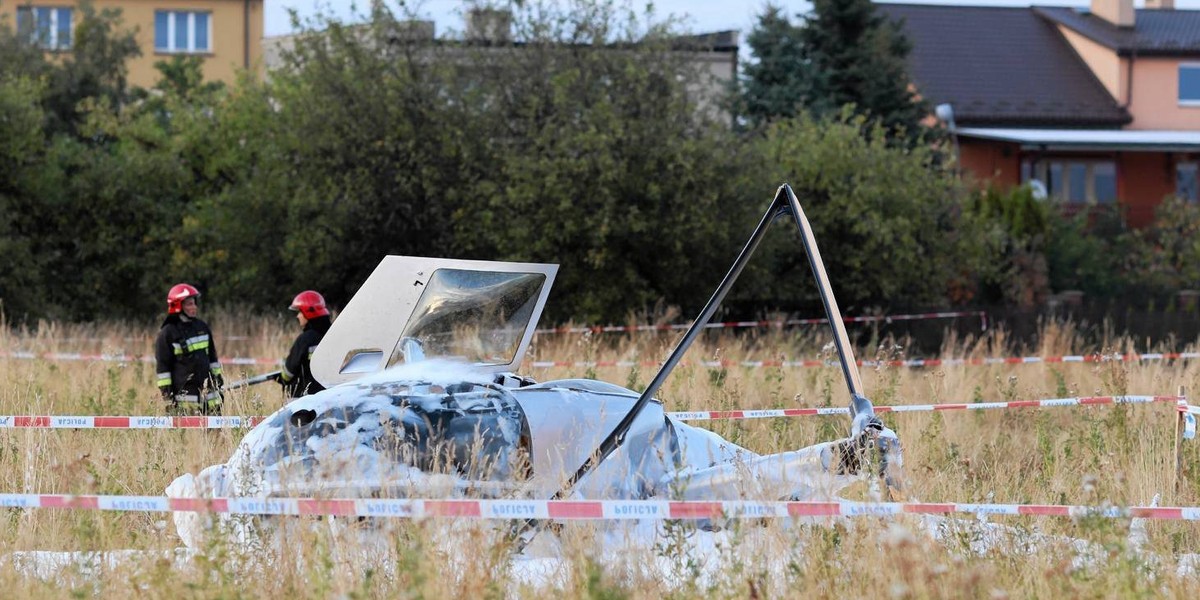 Wypadek śmigłowca Błękitny24 pod Radomiem 