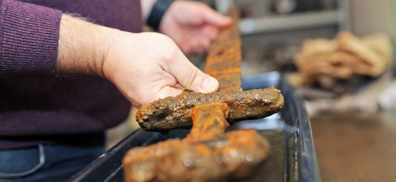 Tajemniczy miecz z Wisły. Badania uchylają rąbka tajemnicy
