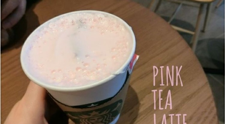 Pink Tea Latte