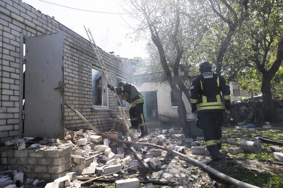  Charków ponownie pod ostrzałem. Cztery osoby ranne, duże pożary