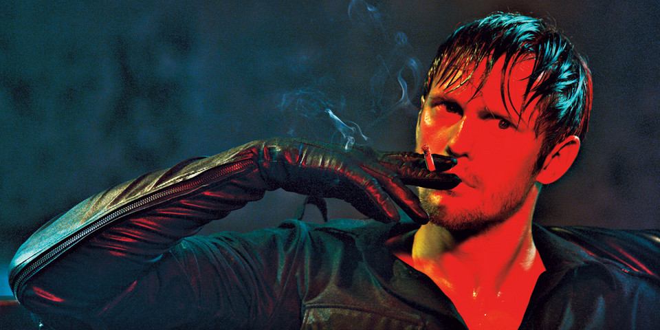 Alexander Skarsgard w "Interview Magazine"