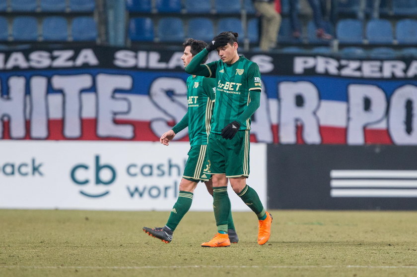 Pilka nozna. Ekstraklasa. Wisla Krakow - Slask Wroclaw. 09.03.2018