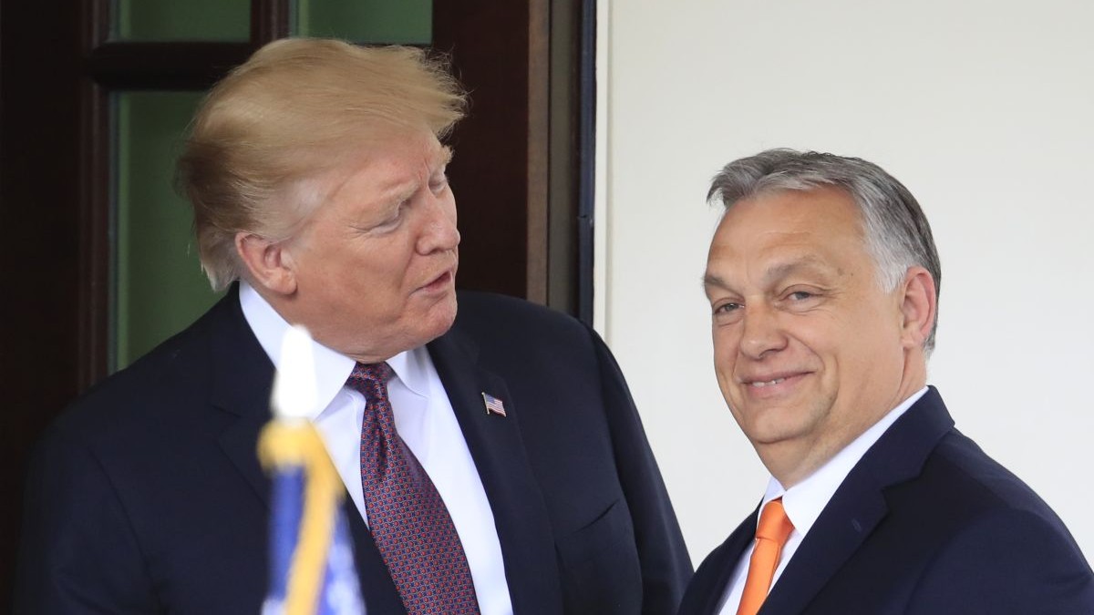 Viktor Orbán a Donald Trump v roku 2019.
