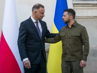 Wołodymyr Zełeński i Andrzej Duda