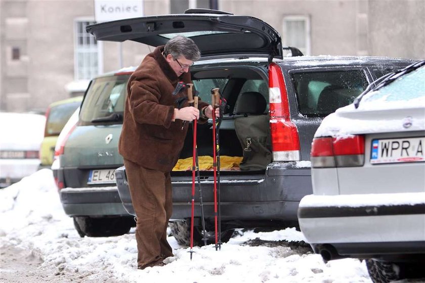 Komorowski już na nartach w...