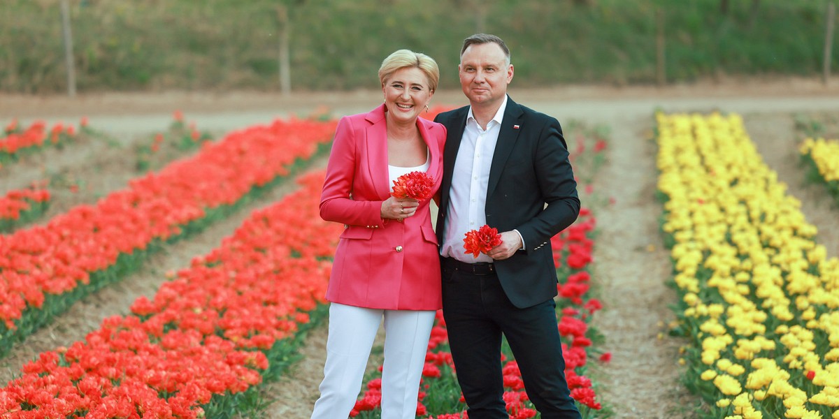 18 lutego 1995 r., czyli równo 28 lat temu prezydent Andrzej Duda i Agata Kornhauser-Duda wzięli ślub kościelny.