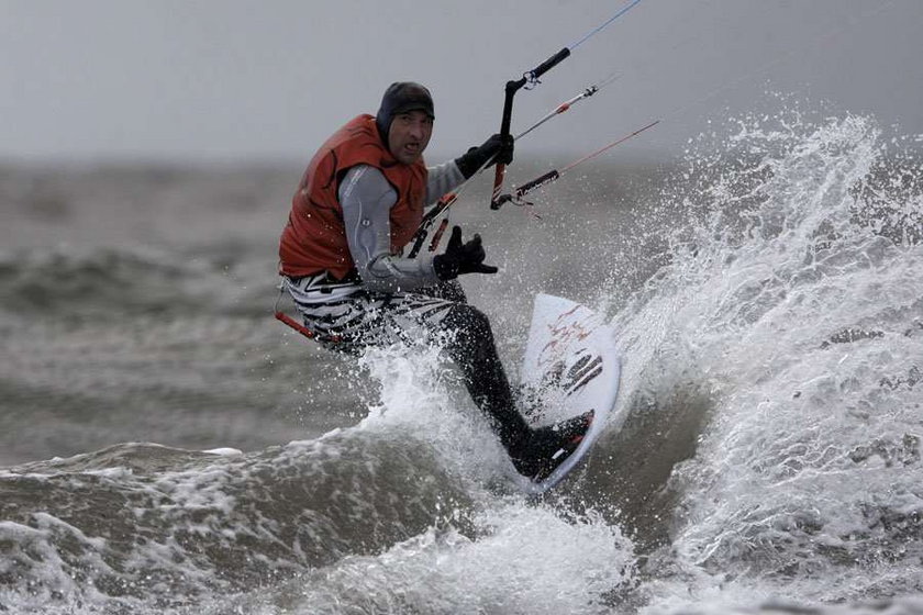 Jan Lisowski, kitesurfer