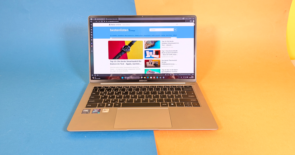 Geekbook X14 Pro im Test: Edles Gehäuse, OLED, Intel Ultra 9 & 32 GB RAM