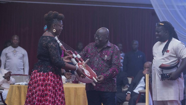 Mrs. Theresa Ayoade, H.E Nana Addo and Obuor