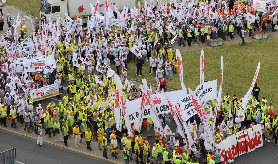 NSZZ "Solidarność": dość biedy