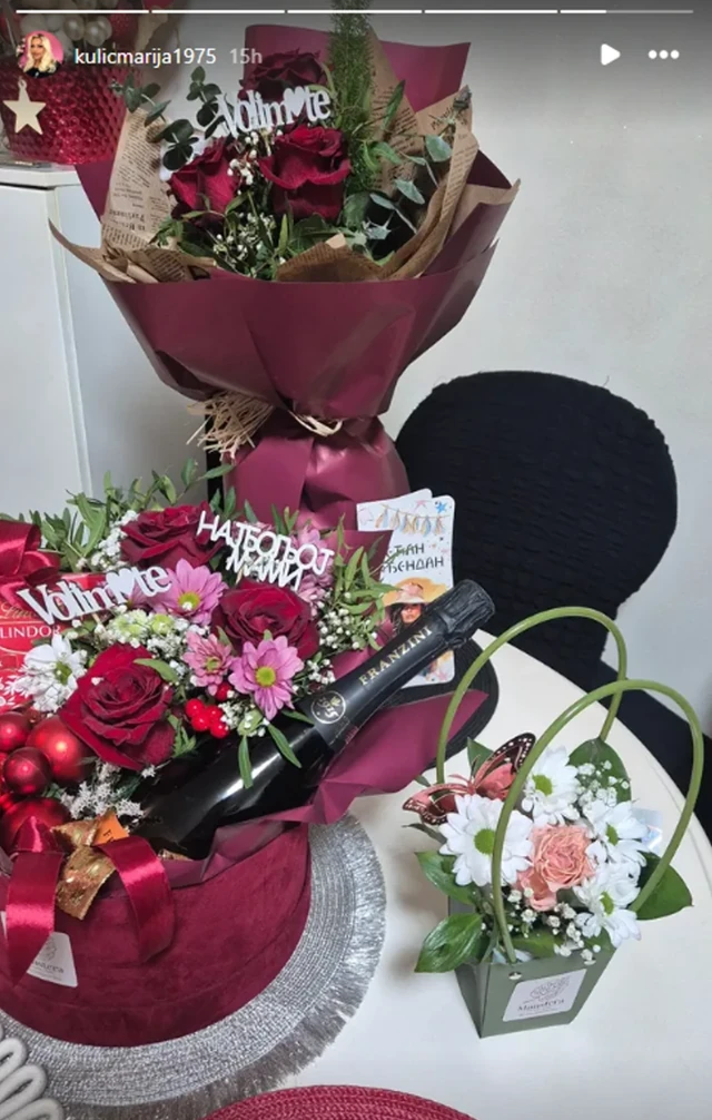 SLAVLJE U DOMU KULIĆA: Miljana priredila Mariji iznenađenje u Nišu, čestitke stižu iz sata u sat (FOTO)