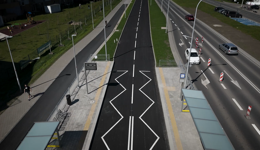 Wydzielona trasa dla komunikacji zbiorowej