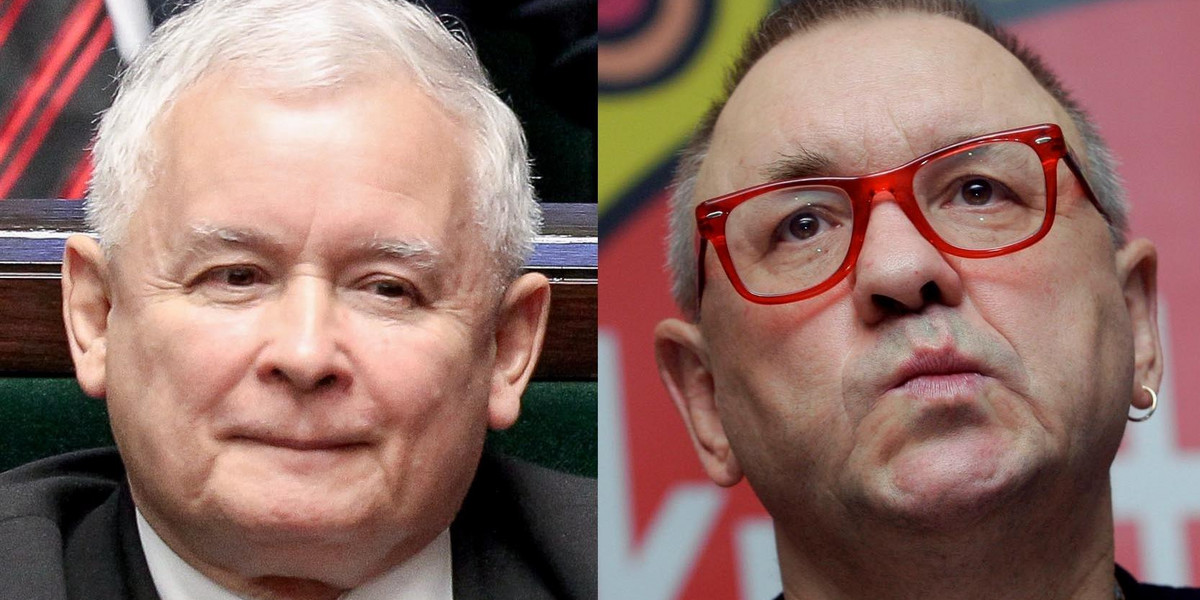 Kaczyński i Owsiak.