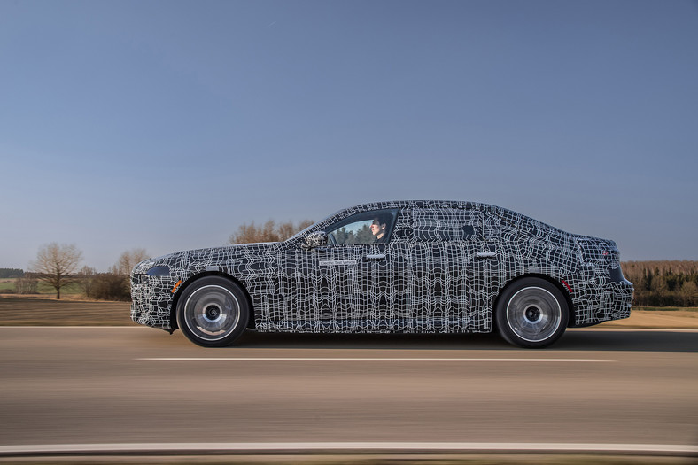 BMW i7 – prototyp elektrycznej wersji BMW serii 7 (2022)