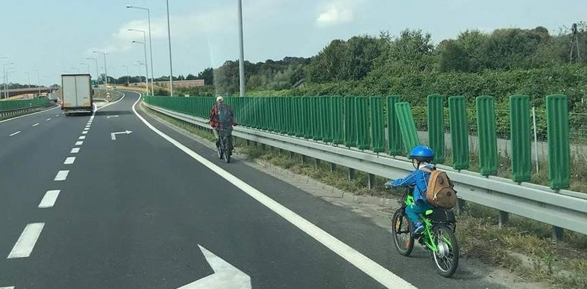 Ojciec zabrał 6-latka na przejażdżkę... ekspresówką