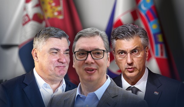 Zoran Milanović, Aleksandar Vučić, Andrej Plenković