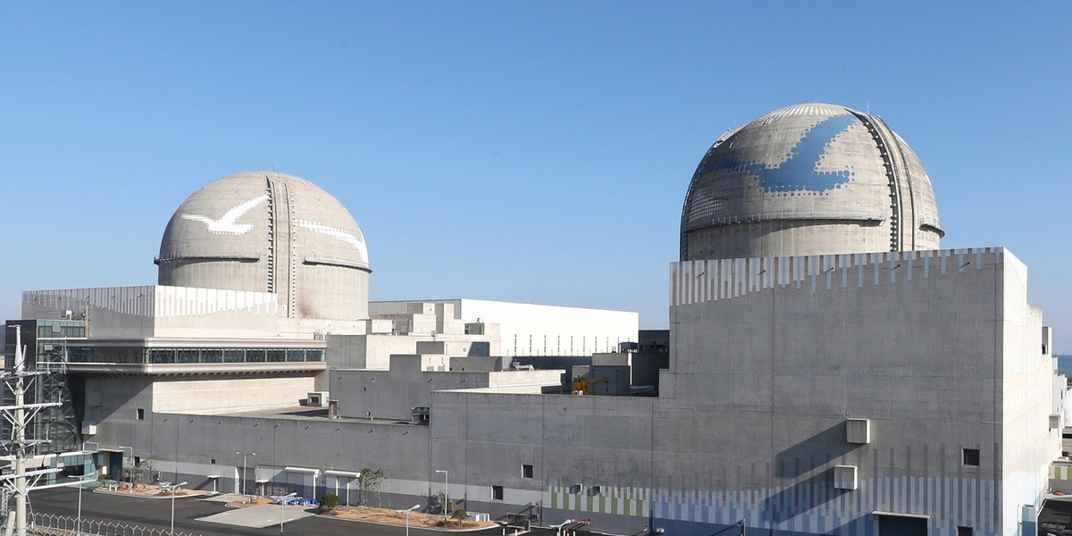 Elektrownia jądrowa Shin-Kori w Korei Południowej.