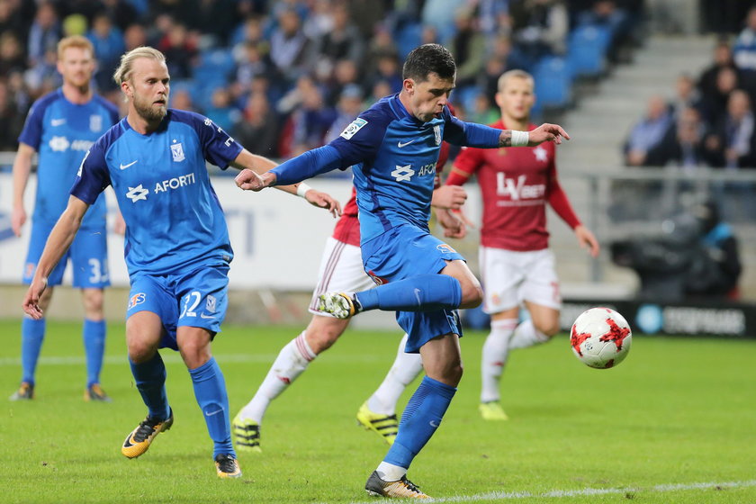 04.11.2017 GORNIK ZABRZE - LECH POZNAN LOTTO EKSTRAKLASA PILKA NOZNA