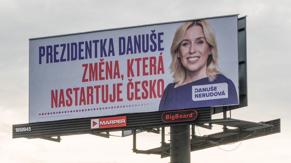 Danuše Nerudova - kandydatka na urząd prezydenta Czech.