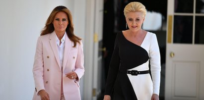 Modowe starcie Agaty Dudy i Melanii Trump. Która wypadła lepiej?