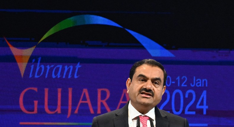 Gautam Adani has been named as one of eight defendants in a $250 million bribery case.PUNIT PARANJPE/AFP via Getty Images