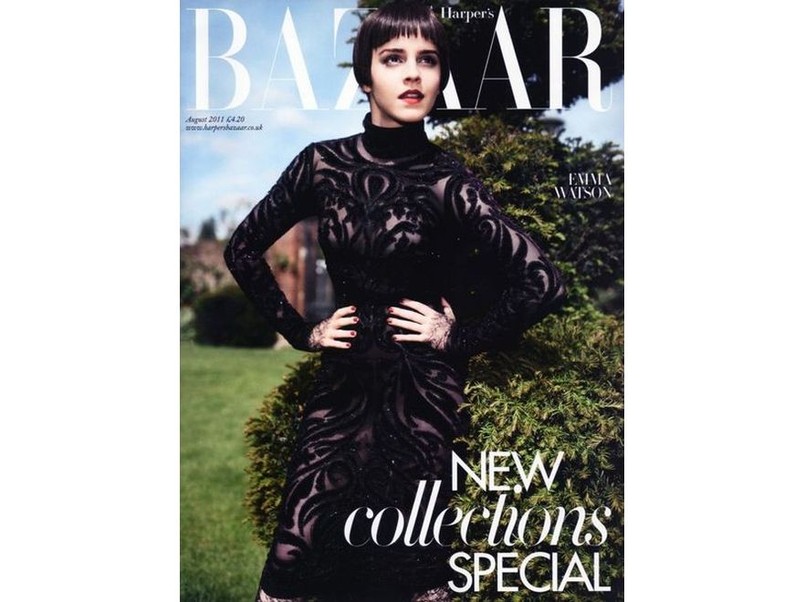 Emma Watson na okładce „Harper’s Bazar”. Źródło: Harper’s Bazar UK