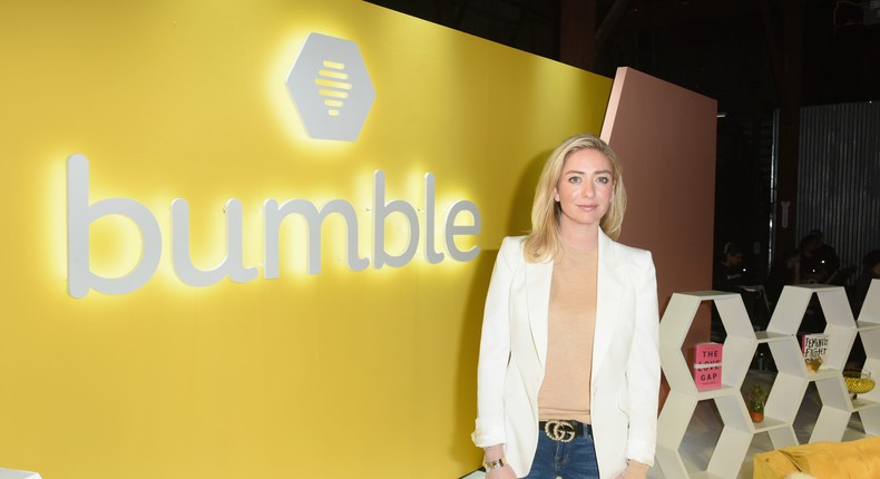 Bumble founder and CEO Whitney Wolfe Herd.
