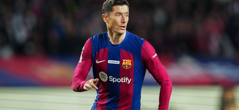 Liga Mistrzów. Robert Lewandowski poza kadrą FC Barcelony