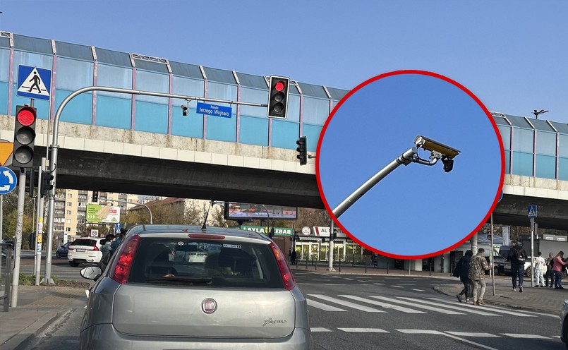 Nowy system RedLight na skrzyżowaniu Hynka/Łopuszańska/Al. Krakowska w Warszawie