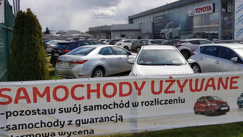 Zakup samochodu używanego - Toyota