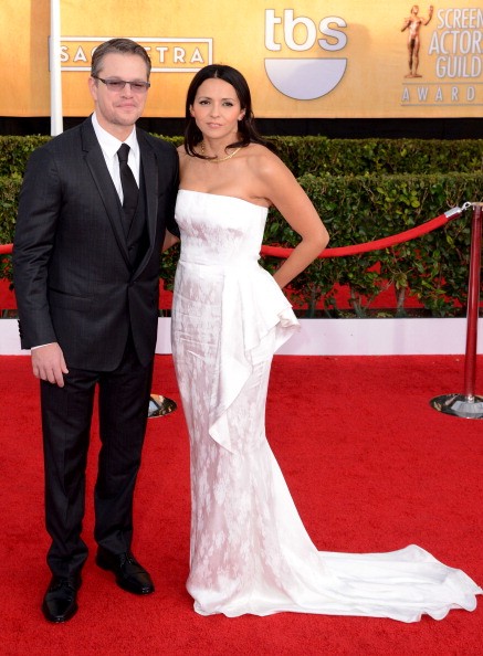 Matt Damon i Luciana Barroso