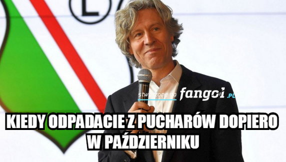 Mem po meczu Legia Warszawa - Karabach Agdam