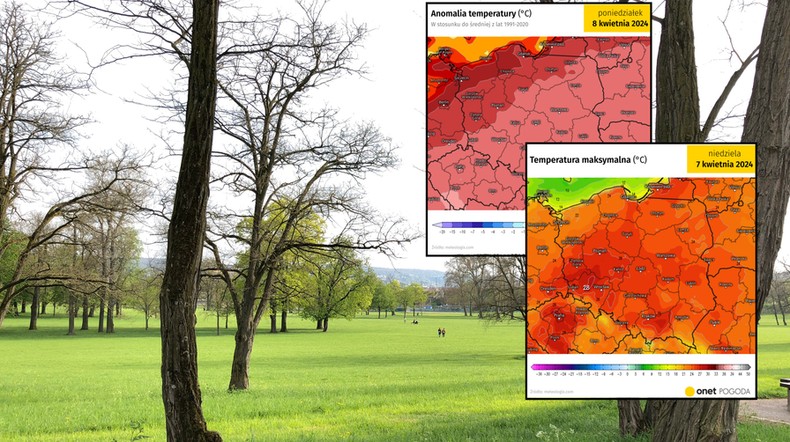 Polska blisko granicy upału. Nadciąga gigantyczny wzrost temperatury (mapy: meteologix.com)