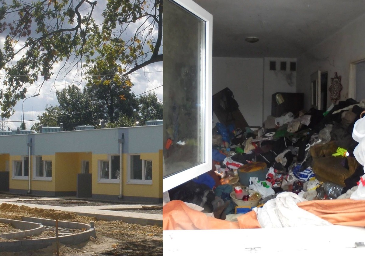 Mieszkania socjalne w Nowej Soli. Zdjęcie z profilu Wadima Tyszkiewicza na Facebooku