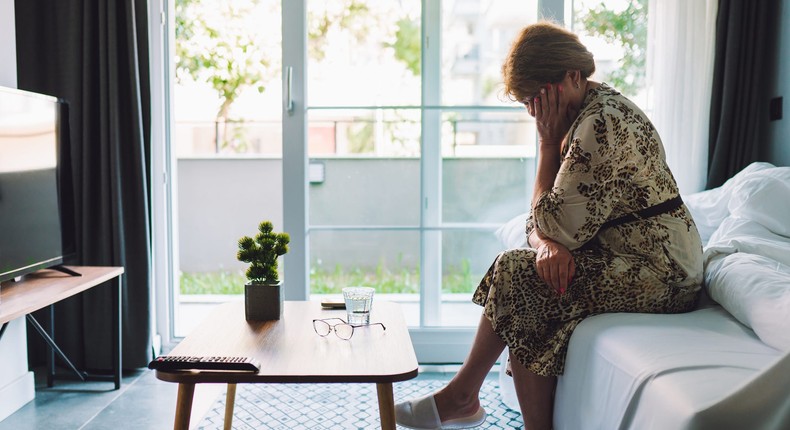 Marion, not pictured, moved in with her sister after medical costs ate into her savings.Olga Rolenko